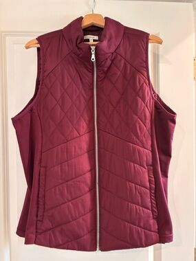 Maurices Women's Burgundy Puffer Jacket